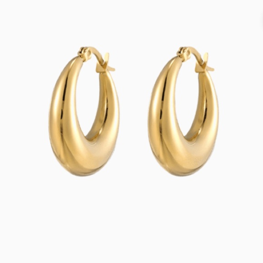 Cali Tiger Gold Moon Hoops